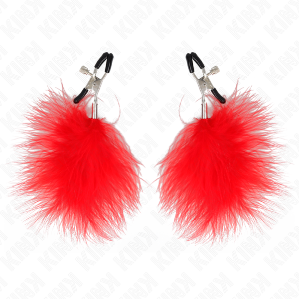KINK - GRAMPO DE PENA VERMELHO 7 CM - Image 2