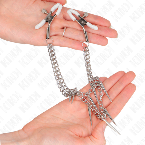 KINK - PINÃAS PARA BICOS COM CORRENTES DE PONTOS 30 CM - Image 3