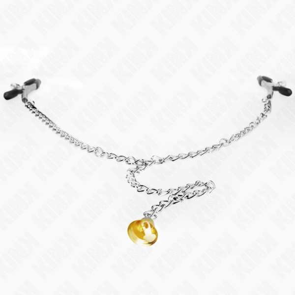 KINK - PINÃAS DE CORRENTE COM PINGENTE DE CHIFRE 30 CM - Image 3