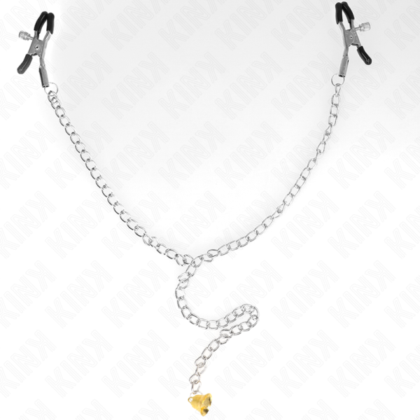 KINK - PINÃAS DE CORRENTE COM PINGENTE DE CHIFRE 30 CM - Image 4