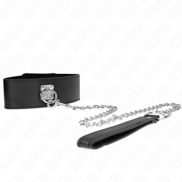 KINK - COLAR COM CINTO 65 CM COM ALÃA LARGA PRETA AJUSTÃVEL 33,5-41 CM X 5 CM - Image 3