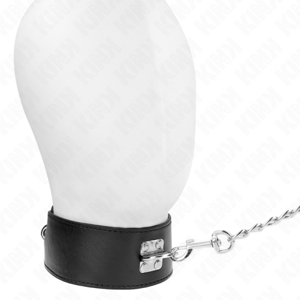 KINK - COLAR COM CINTO 65 CM COM ALÃA LARGA PRETA AJUSTÃVEL 33,5-41 CM X 5 CM - Image 2
