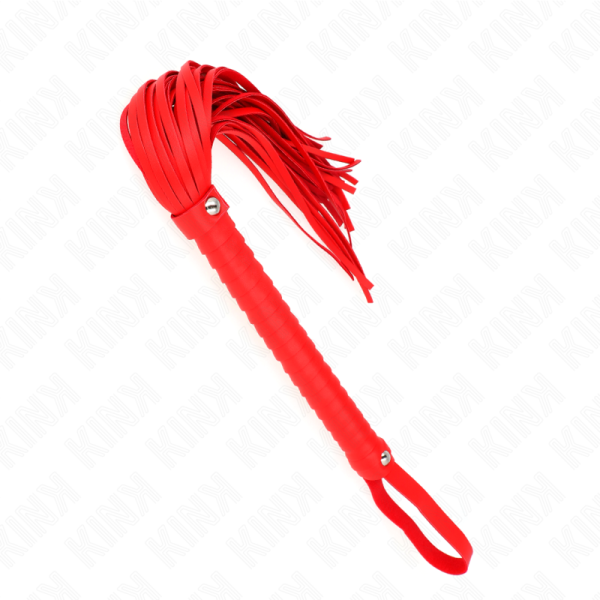KINK - CHICOTE COM CABO TEXTURADO VERMELHO 48,5 CM - Image 2