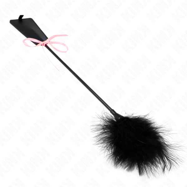 KINK - PENAS DE CÃCEGAS COM LAÃO DE FITA ROSA 49 CM - Image 2