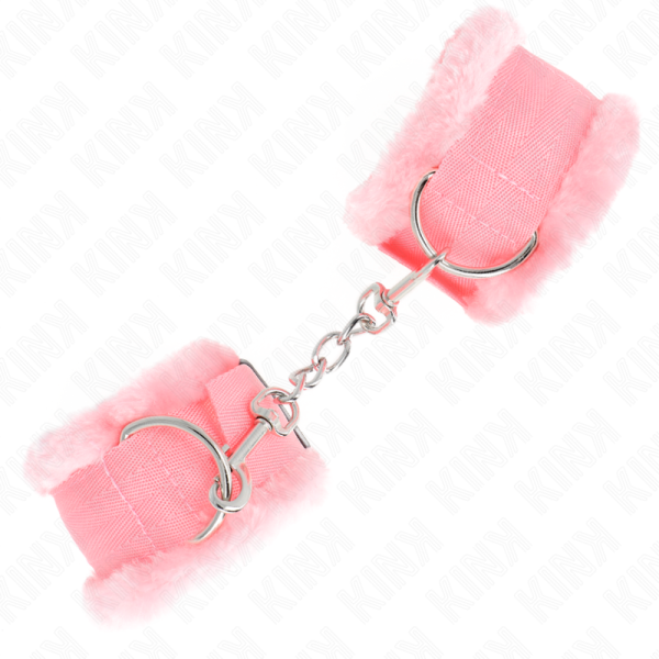 KINK - PULSO FORRO PELUDO ROSA AJUSTÃVEL 17-31 CM X 7 CM - Image 2