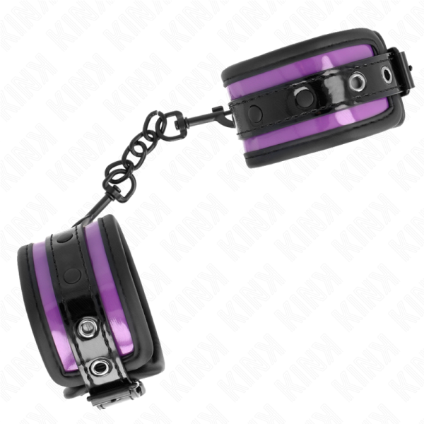 KINK - PUNHOS DE NEOPRENE ROXO CLARO AJUSTÃVEIS 21-28 CM X 5 CM - Image 2