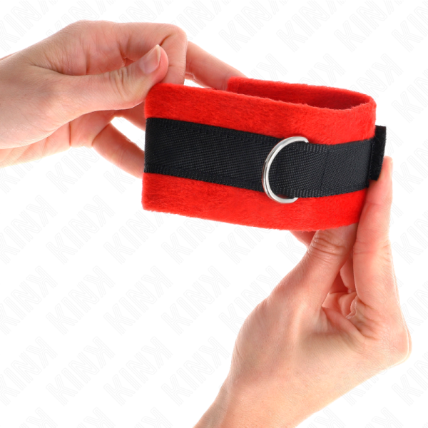 KINK - ALGEMAS DE PELE INICIANTE PRETO-VERMELHO 30 X 7 CM - Image 3