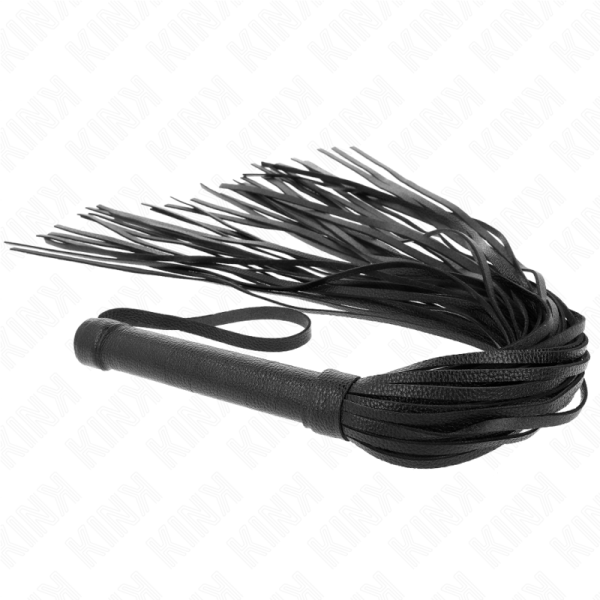 KINK - CHICOTE DE PVC MACIO PRETO 70 CM - Image 2