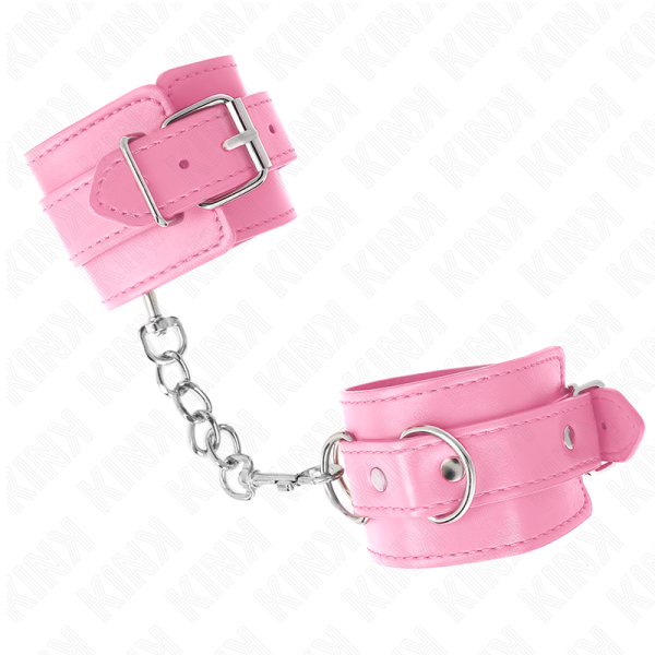 KINK - PULSO SIMPLES ROSA AJUSTÃVEL 20-23 CM X 5,5 CM - Image 3
