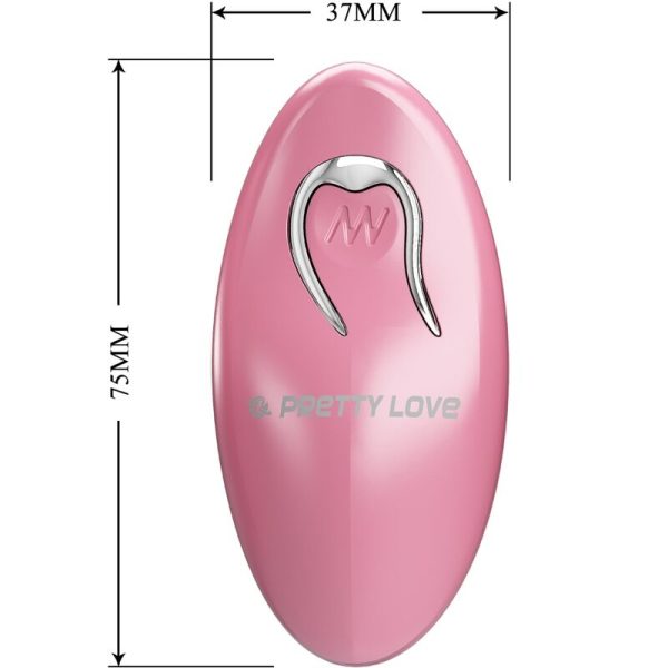 PRETTY LOVE - CAILEY NIPPLE CLAMPS 10 VIBRAÃÃES CONTROLE REMOTO ROSA - Image 4