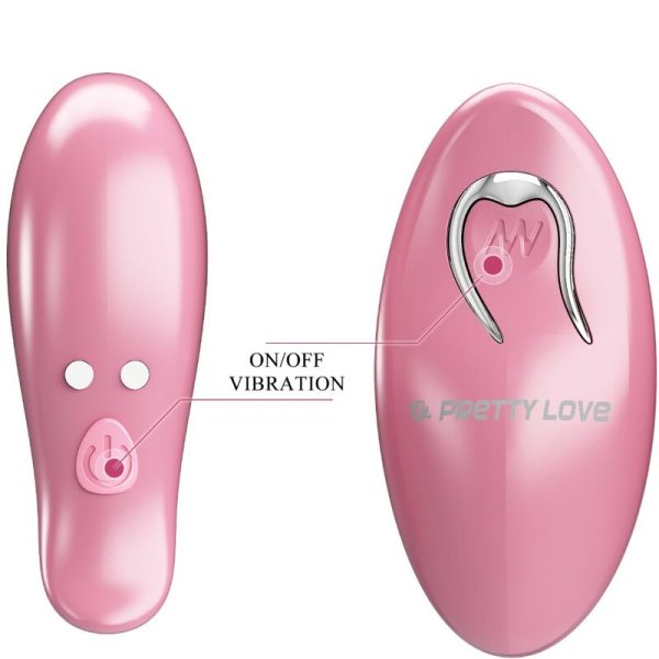 PRETTY LOVE - CAILEY NIPPLE CLAMPS 10 VIBRAÃÃES CONTROLE REMOTO ROSA - Image 6