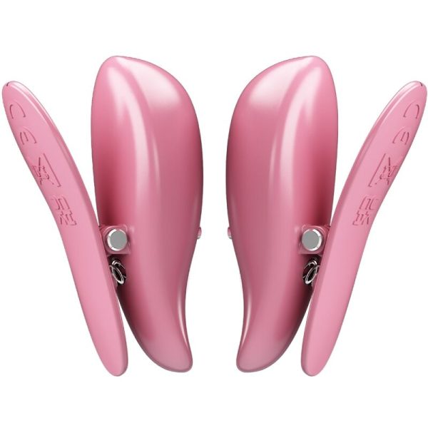 PRETTY LOVE - CAILEY NIPPLE CLAMPS 10 VIBRAÃÃES CONTROLE REMOTO ROSA - Image 3