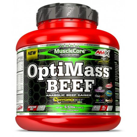 OptiMass Beef Gainer 2,5 kg Musclecore