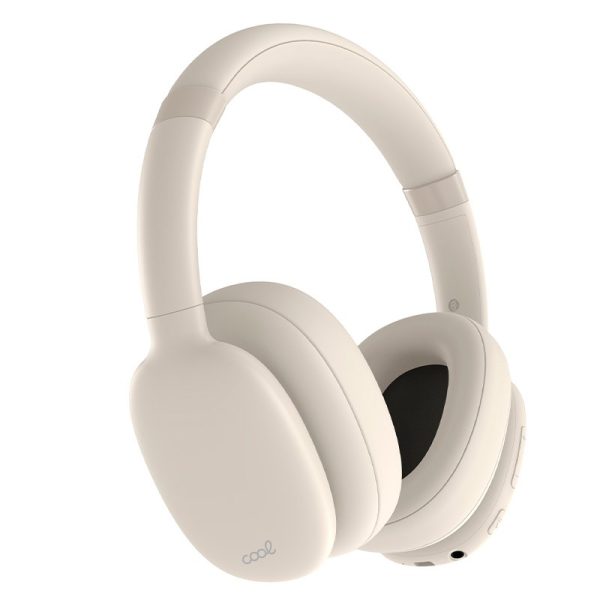 Auriculares Stereo Bluetooth Cascos COOL Roller Beige - Image 8