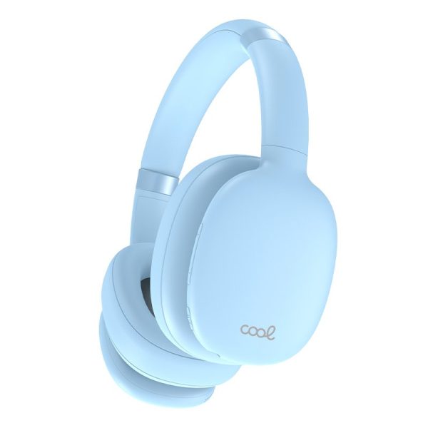 Auriculares Stereo Bluetooth Cascos COOL Roller Celeste - Image 7