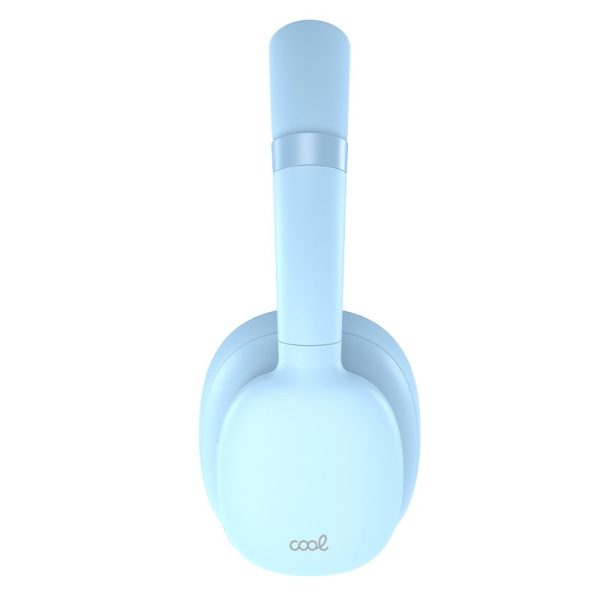 Auriculares Stereo Bluetooth Cascos COOL Roller Celeste - Image 9