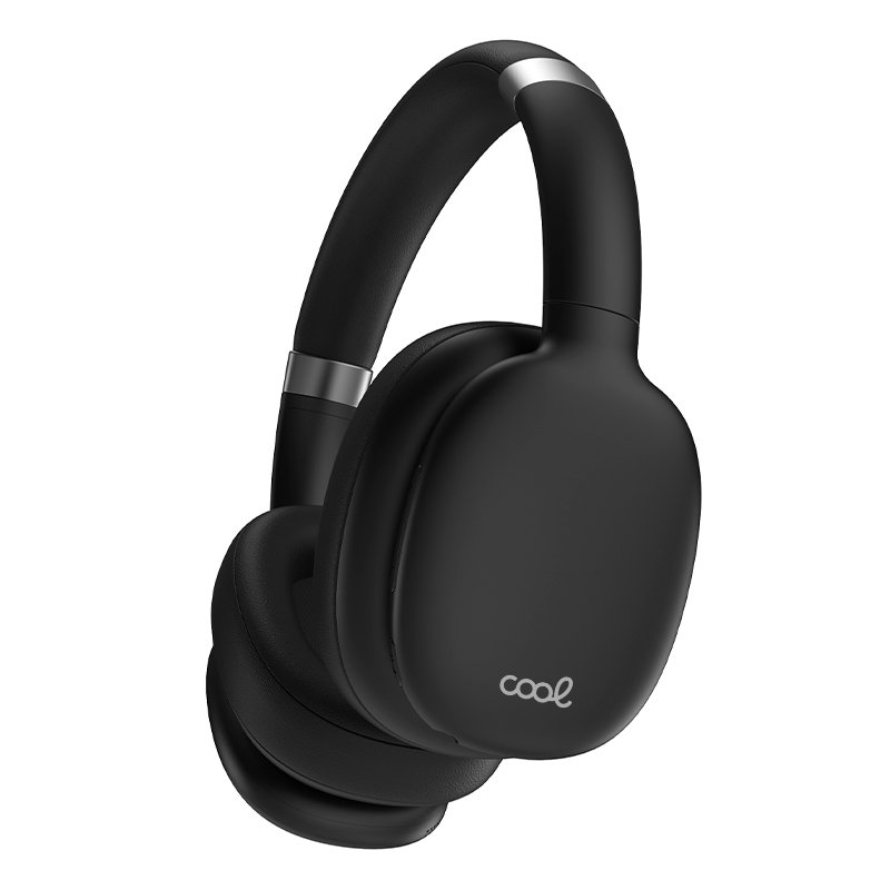 Auriculares Stereo Bluetooth Cascos COOL Roller Negro - Image 8