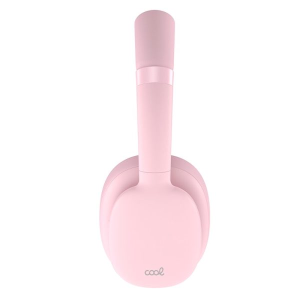 Auriculares Stereo Bluetooth Cascos COOL Roller Rosa - Image 6