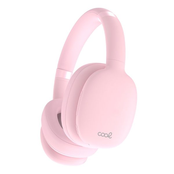 Auriculares Stereo Bluetooth Cascos COOL Roller Rosa - Image 9