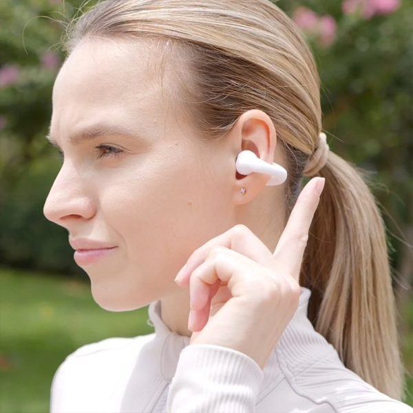 Auriculares Stereo Bluetooth Earbuds COOL Clip Blanco - Image 2