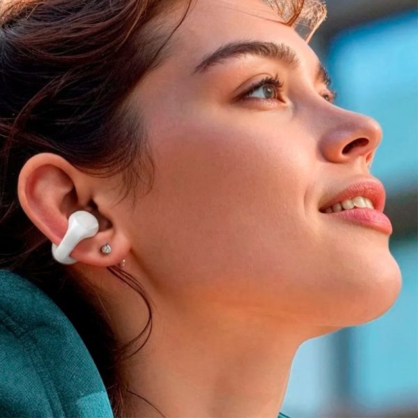Auriculares Stereo Bluetooth Earbuds COOL Clip Blanco - Image 6