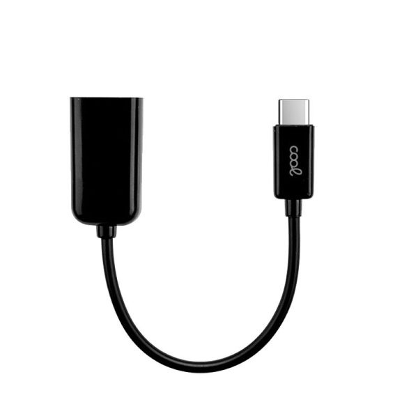 Cable Entrada USB OTG Tipo-C Universal COOL (Negro) - Image 3