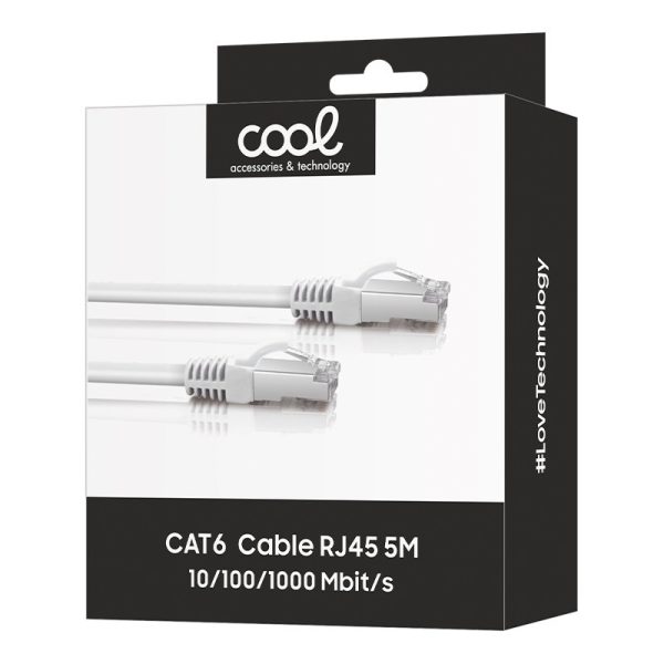 Cable Internet Universal CAT6 RJ45 (5 m) COOL - Image 5