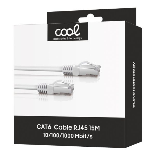 Cable Red Internet Universal CAT6 RJ45 15 metros COOL - Image 4