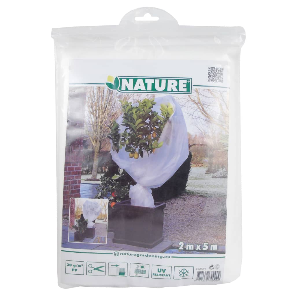 Nature Protetor de plantas contra geada 30 g/m² 2x5 m branco - Image 4