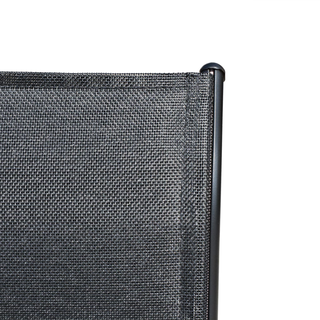 Conjunto bistrô aço + textilene 50x71 cm preto - Image 9