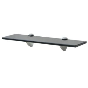 Prateleira flutuante vidro 40x20 cm 8 mm
