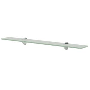Prateleira flutuante vidro 70x20 cm 8 mm