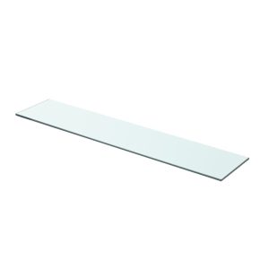 Prateleira de vidro 70x15 cm transparente