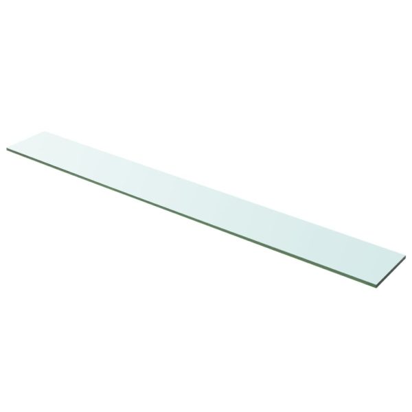 Prateleira de vidro 100x12 cm transparente