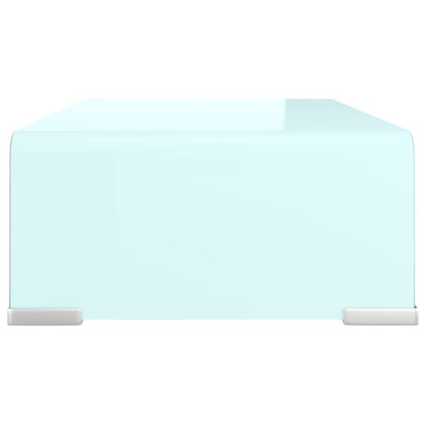 Suporte de TV/monitores em vidro 40x25x11 cm verde - Image 3