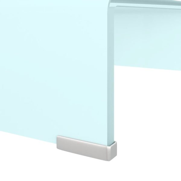 Suporte de TV/monitores em vidro 40x25x11 cm verde - Image 4