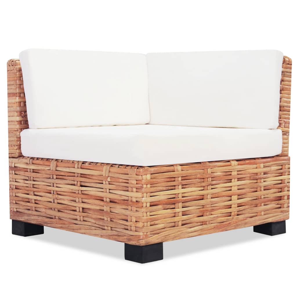 Conjunto de sofás 16 pcs vime genuíno - Image 4