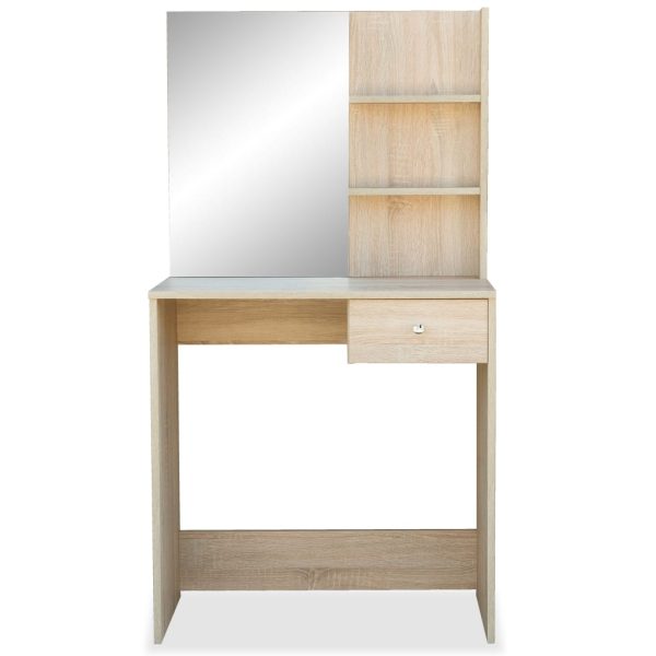 Toucador em aglomerado 75x40x141 cm carvalho - Image 2