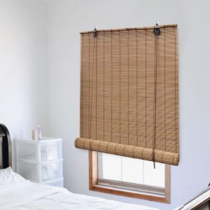 Estore de enrolar 150x160 cm bambu castanho