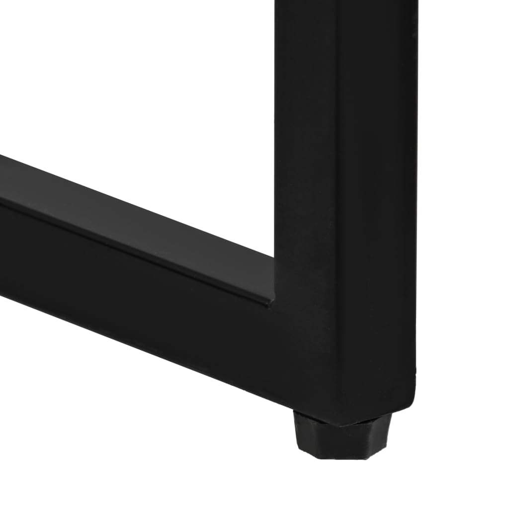 Conjunto de bar 3 pcs madeira recuperada + couro cabra genuíno - Image 8