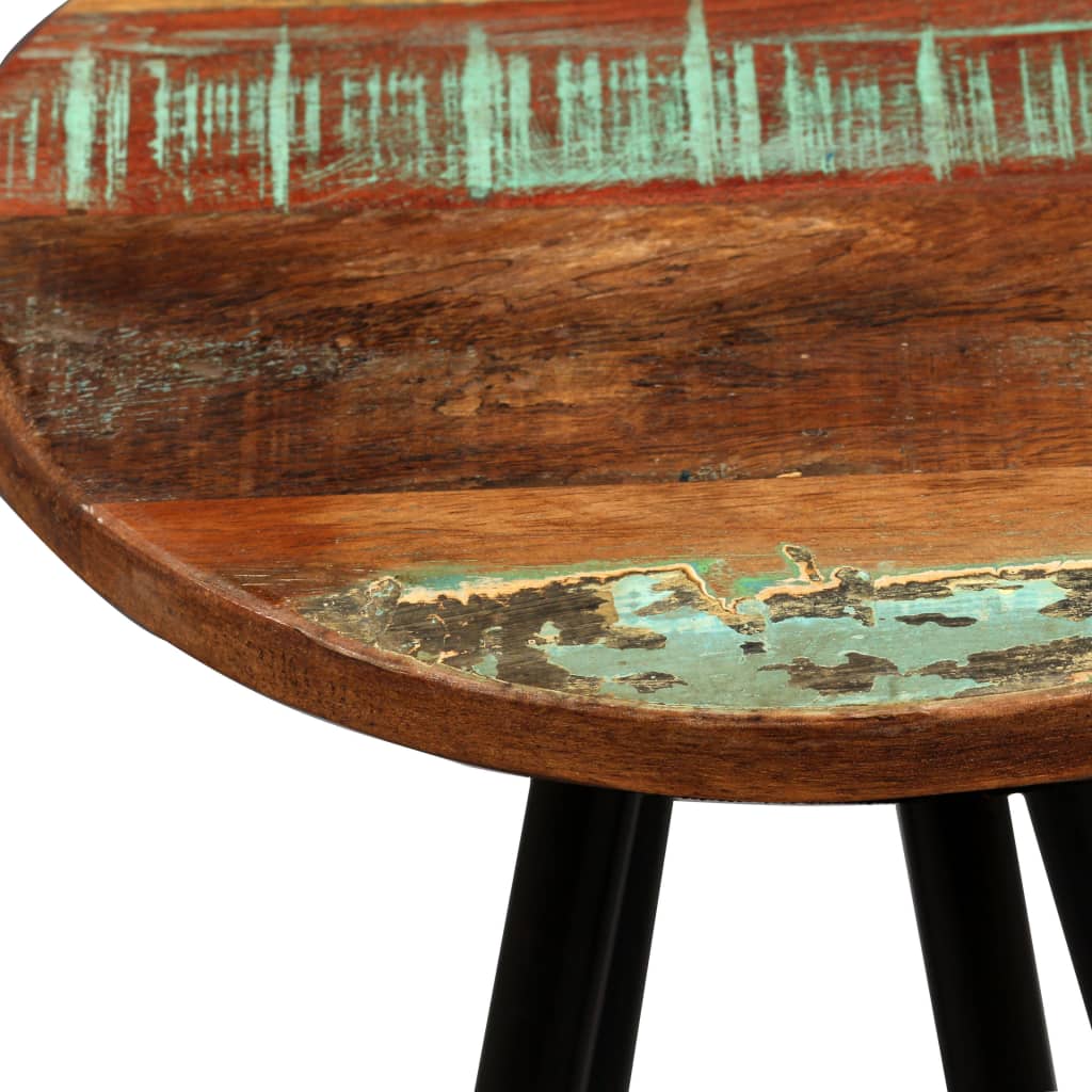 Conjunto de bar 5 pcs madeira recuperada maciça - Image 11