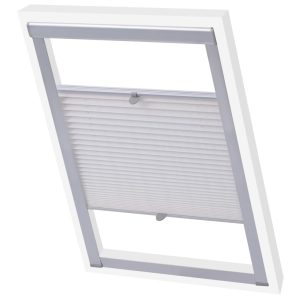 Persiana plissada branco PK06