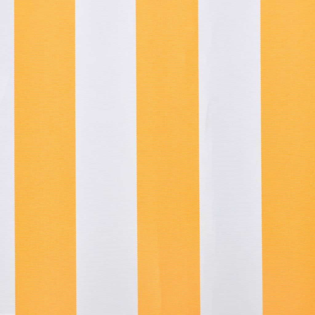 Lona para toldo laranja e branco 500x300 cm - Image 3