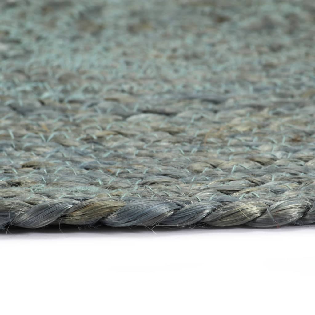 Individuais mesa 4 pcs juta liso 38 cm redondo verde azeitona - Image 4