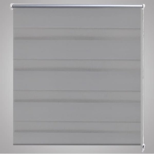 Estore de rolo 60 x 120 cm, linhas de zebra / Cinza - Image 3