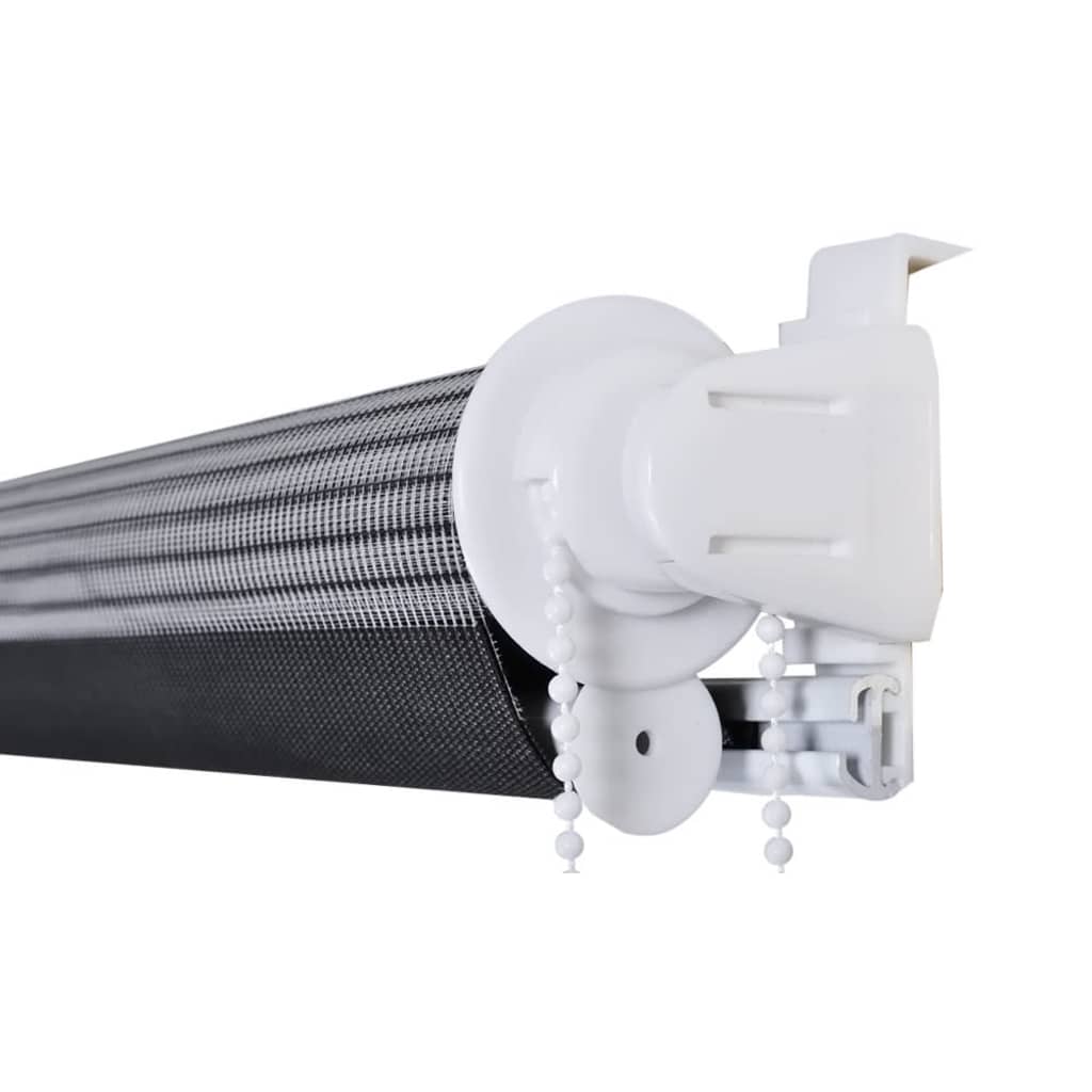 Estore de rolo 100 x 175 cm, linhas de zebra / Café - Image 4