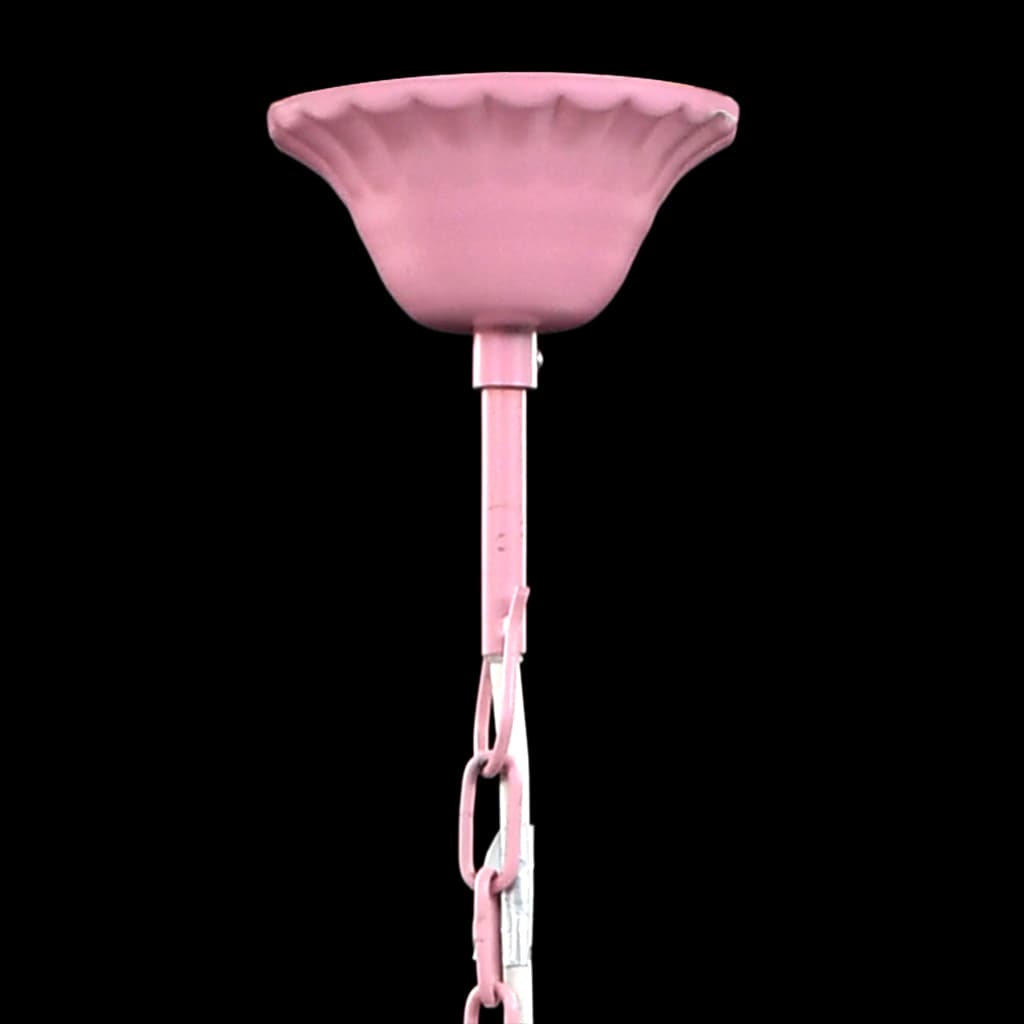 Lustre cor-de-rosa com 5 lâmpadas - Image 8