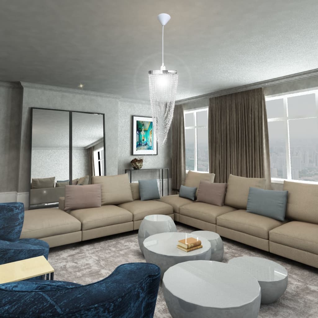 Candelabro pendente 22 x 58 cm - Image 5