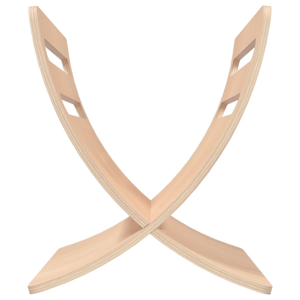 Porta-revistas de suporte no chão madeira cor natural - Image 5