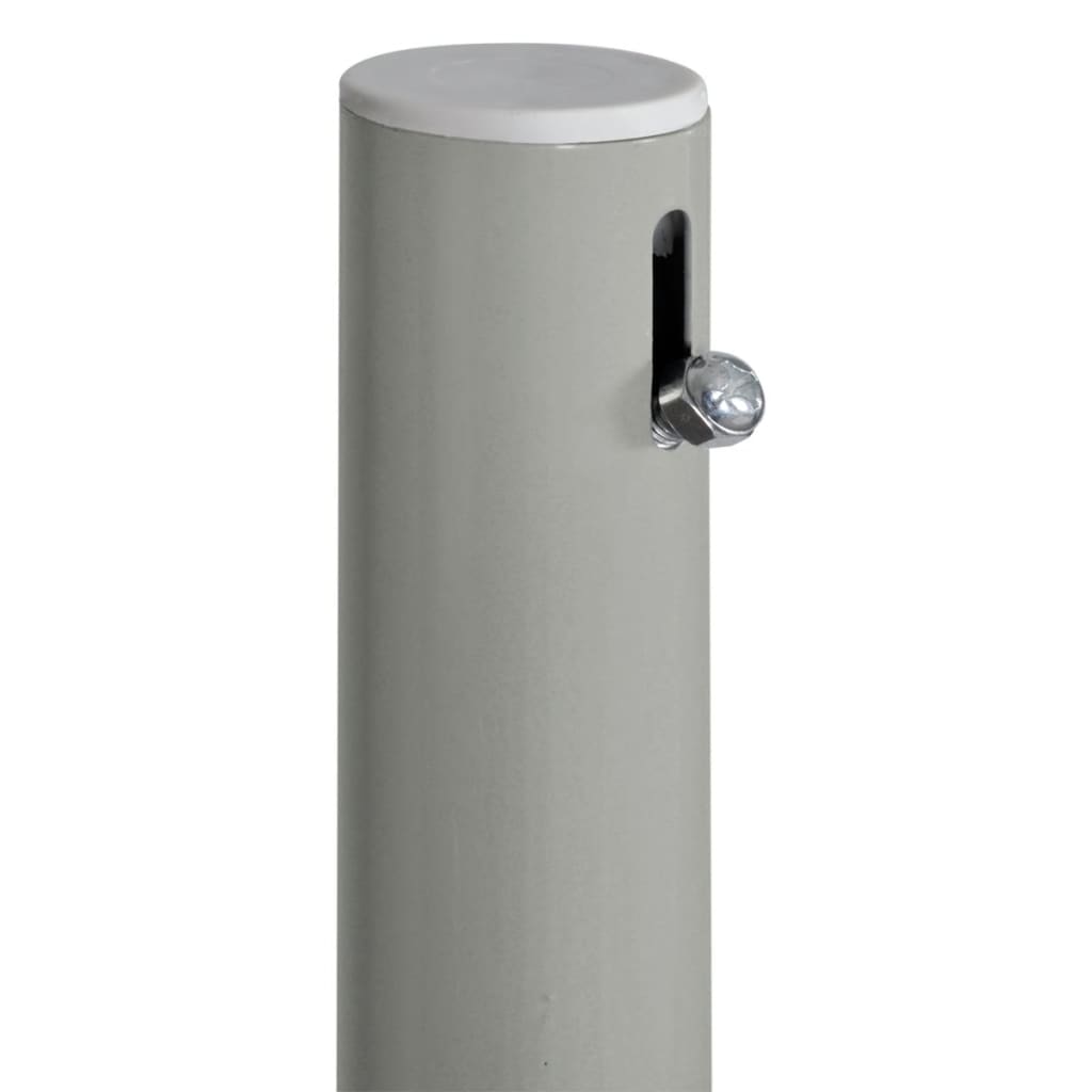 Toldo lateral retrátil para pátio 160x300 cm castanho - Image 5